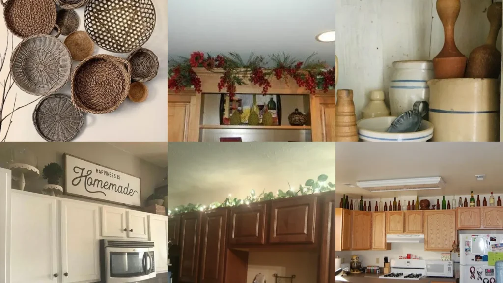 30+ Stunning Above The Kitchen Cabinet Decor Ideas