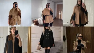 How to Wear Cape Coat Outfit Ideas This Season + 10 Styles