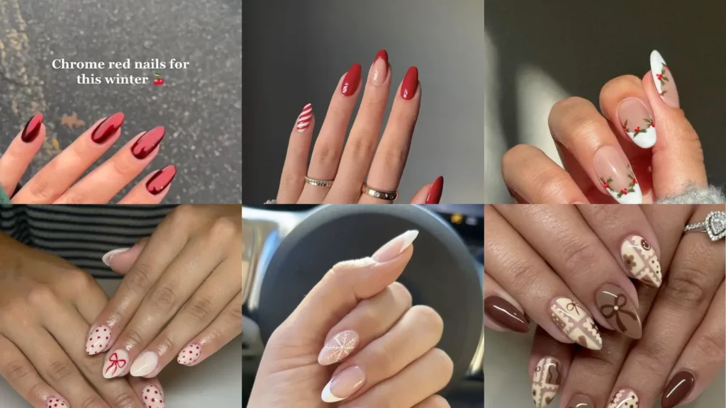 Holiday Nails Hit Different – 20+ Festive Nails Going Viral