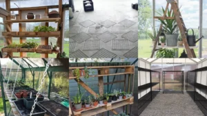 16+ Clever Greenhouse Shelving Ideas That Maximize Growth
