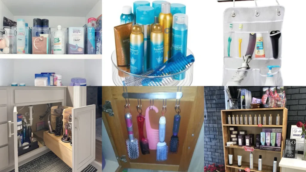 30+ Genius Organize Hair Products Hacks That Save Space