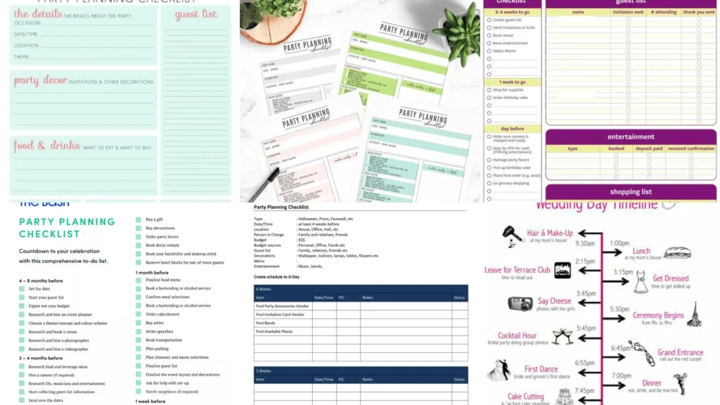20+ Party Planning Checklist Template Ideas That Save Hours