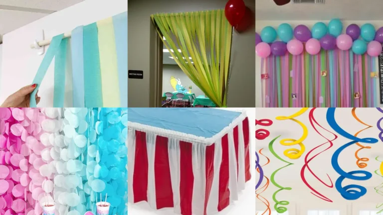 19+ Stunning Streamer Decoration Ideas Party Guests Adore