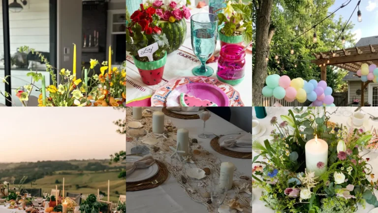 19+ Stunning Summer Birthday Tablescape Ideas