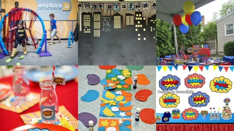 20+ Superhero Party Ideas That Steal the Show