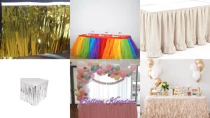 16+ Stunning Table Skirt Ideas Party Guests Won’t Forget
