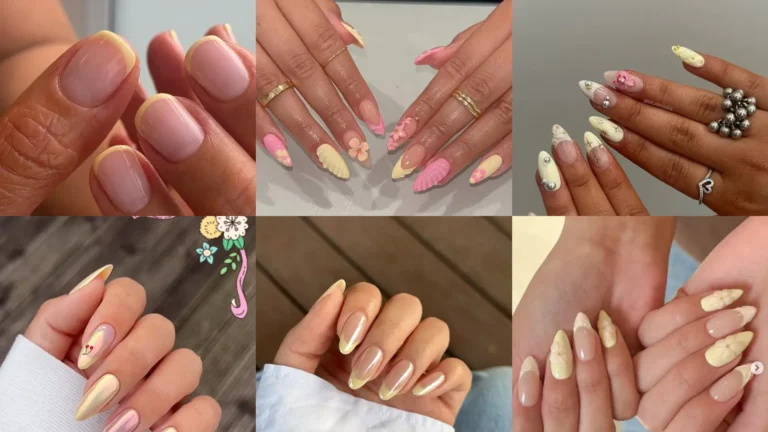 18 Trendy Butter Yellow Nails You Can’t Get Around This Year