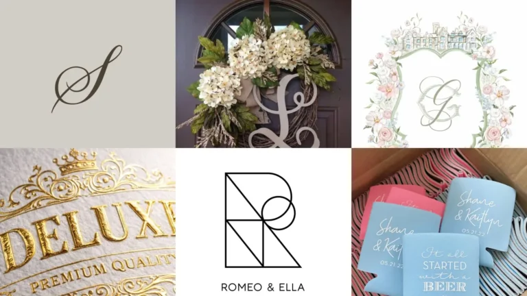 20+ Genius Wedding Logo Ideas Worth Stealing