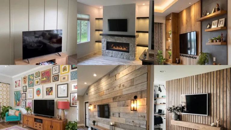 12+ Stunning Accent Wall Ideas With TV That Transform Rooms