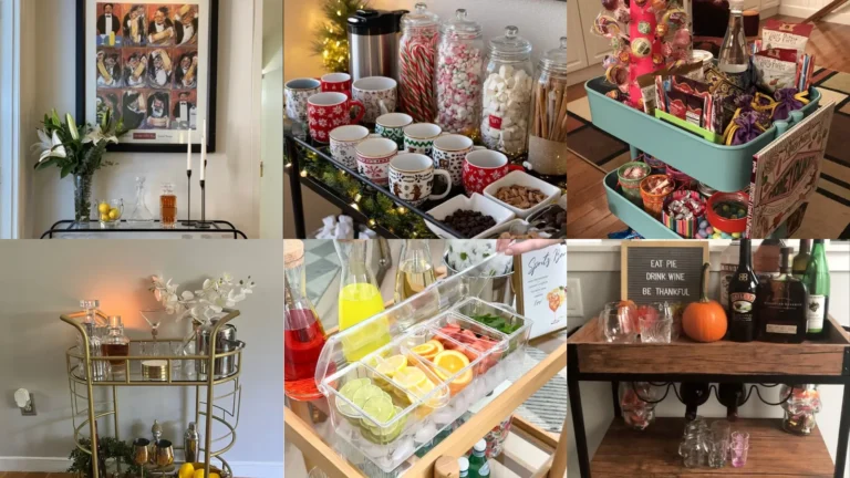 20 Bar Cart Ideas Without Alcohol, From Coffee Corners to Candy Carts