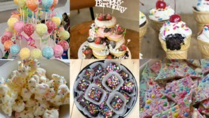 20 Birthday Party Treats With Sprinkles, Swirls and Sweet Little Details
