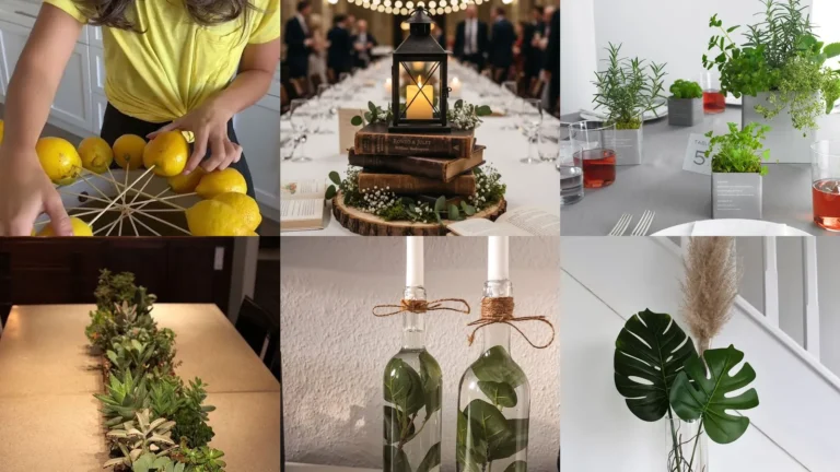 20 Ideas for Centerpieces Without Flowers, With a Few Looks to Adapt