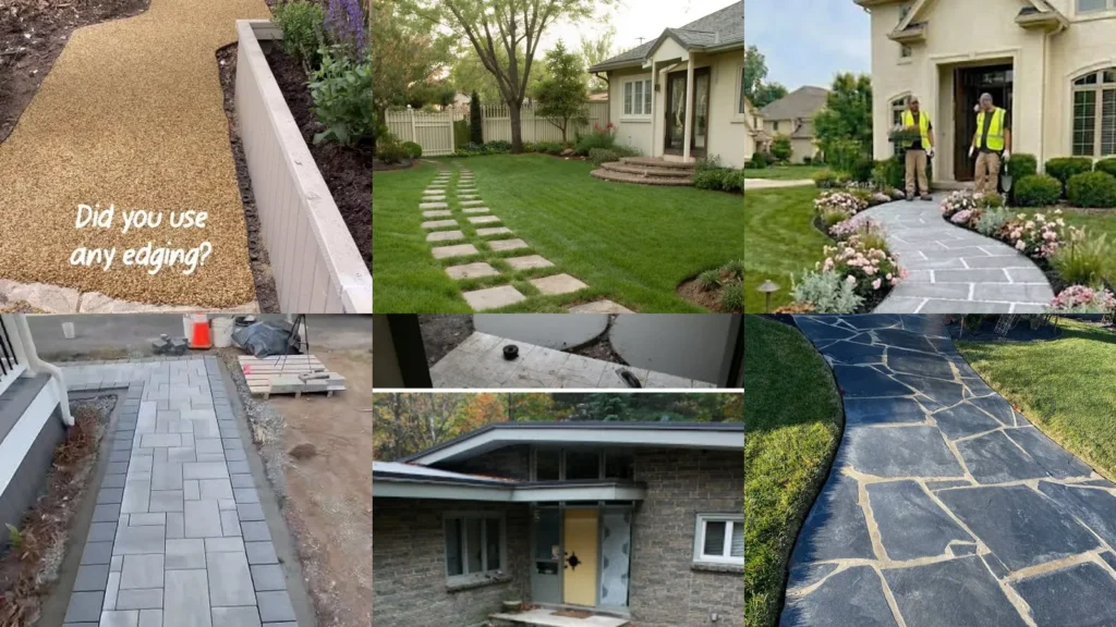 19+ Cheap Front Walkway Ideas That Transform Curb Appeal