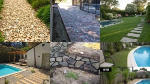 20+ Genius Cheap Walkway To Pool Ideas That Transform Yards