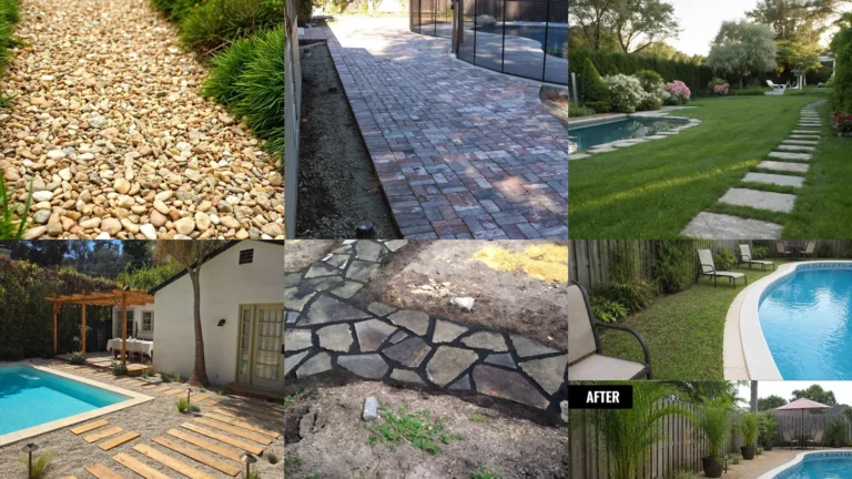 20+ Genius Cheap Walkway To Pool Ideas That Transform Yards