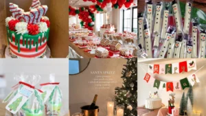 20 Christmas Birthday Party Ideas With Festive Cakes, Decor and Treats