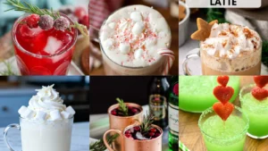 18 Non-Alcoholic Christmas Drink and Garnish Ideas