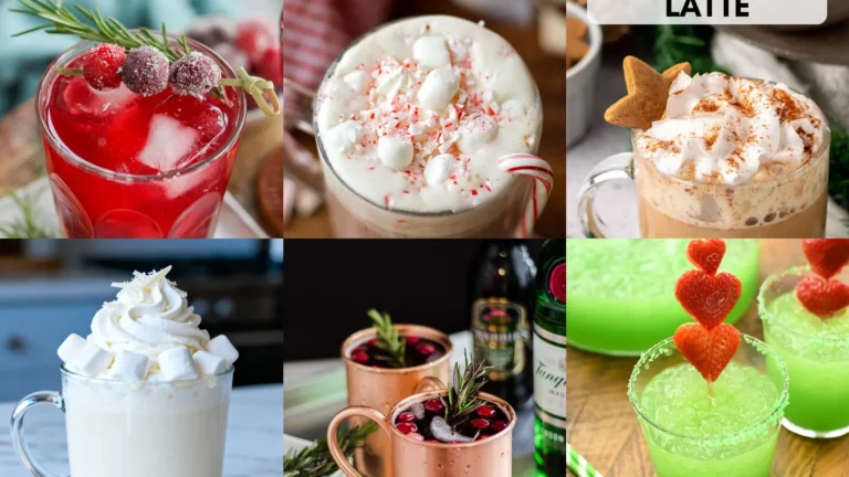 18 Non-Alcoholic Christmas Drink and Garnish Ideas