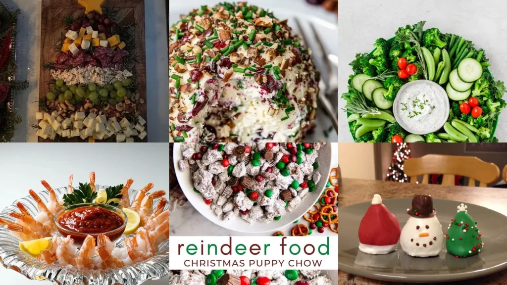 20 Christmas Party Food Ideas With Cute Snacks and Festive Sweets
