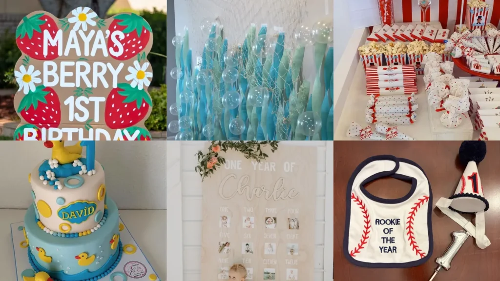 20 First Birthday Themes and Cute Party Details to Inspire You