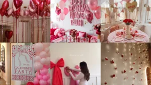 20 Galentines Party Decor Ideas With Hearts, Bows and Pink Details