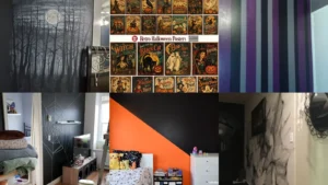 12+ Spooky Halloween Accent Wall Ideas That Transform