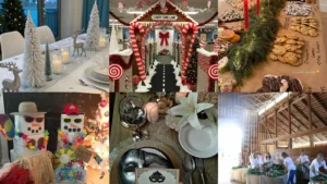 20 Holiday Party Themes With Festive Tables + Fun Details