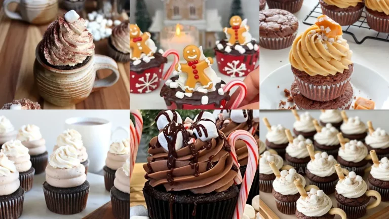 19 Hot Chocolate Cupcakes and Decorating Ideas to Save