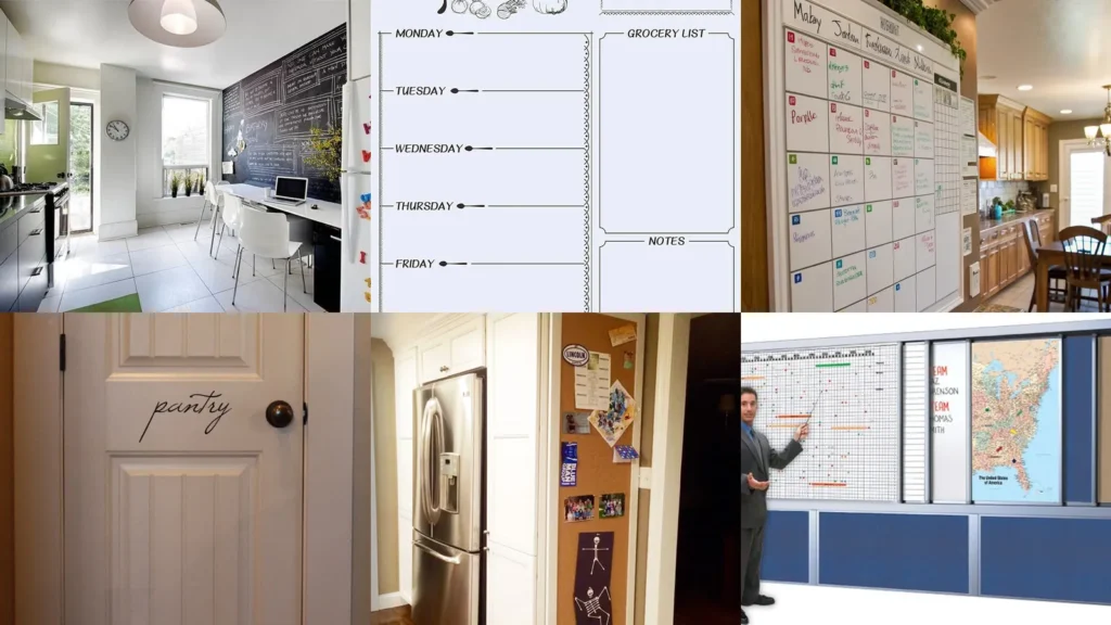 19+ Genius Kitchen Whiteboard Ideas That Organize Life