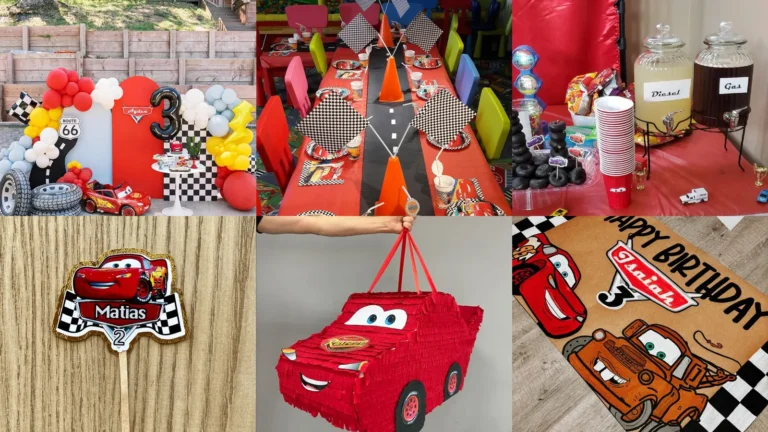 20 Lightning McQueen Party Decorations for a Cute Racing Birthday