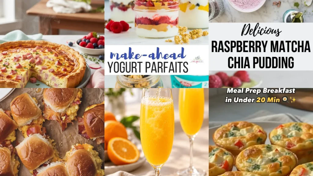 19 Make Ahead Brunch Ideas With Sweet and Savory Favorites