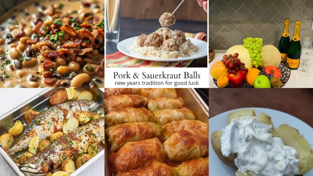 20 New Year's Day Food for Luck Ideas and Festive Extras