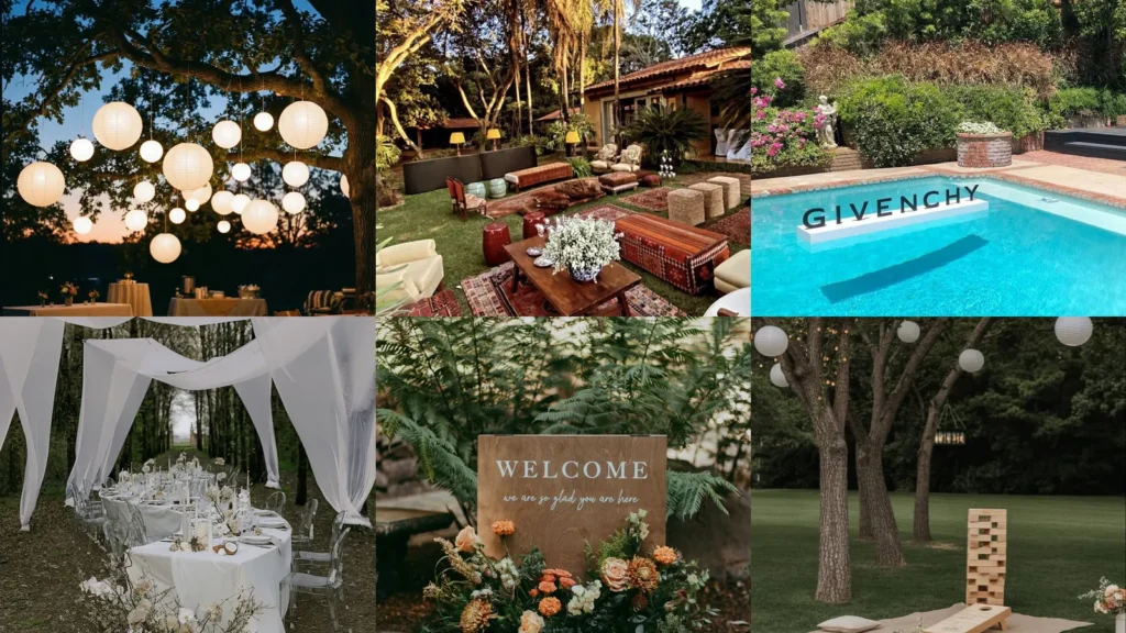 20 Outdoor Party Decor Ideas With Lanterns, Flowers and Colorful Details