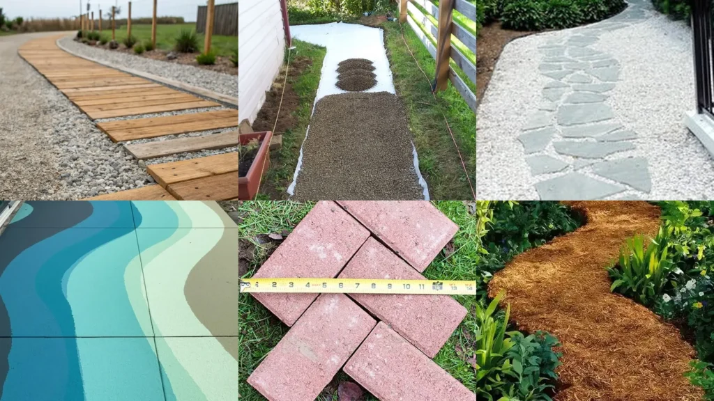 19+ Simple Cheap Walkway Ideas That Transform Your Yard