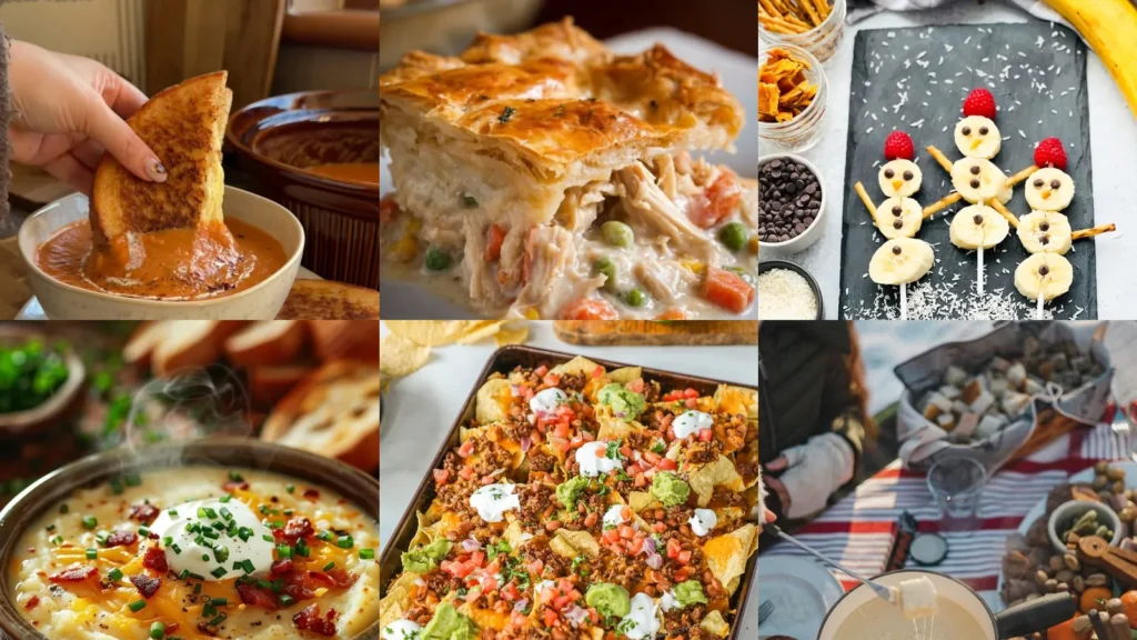 20 Snow Day Food Ideas From Cheesy Bowls to Sweet Treats