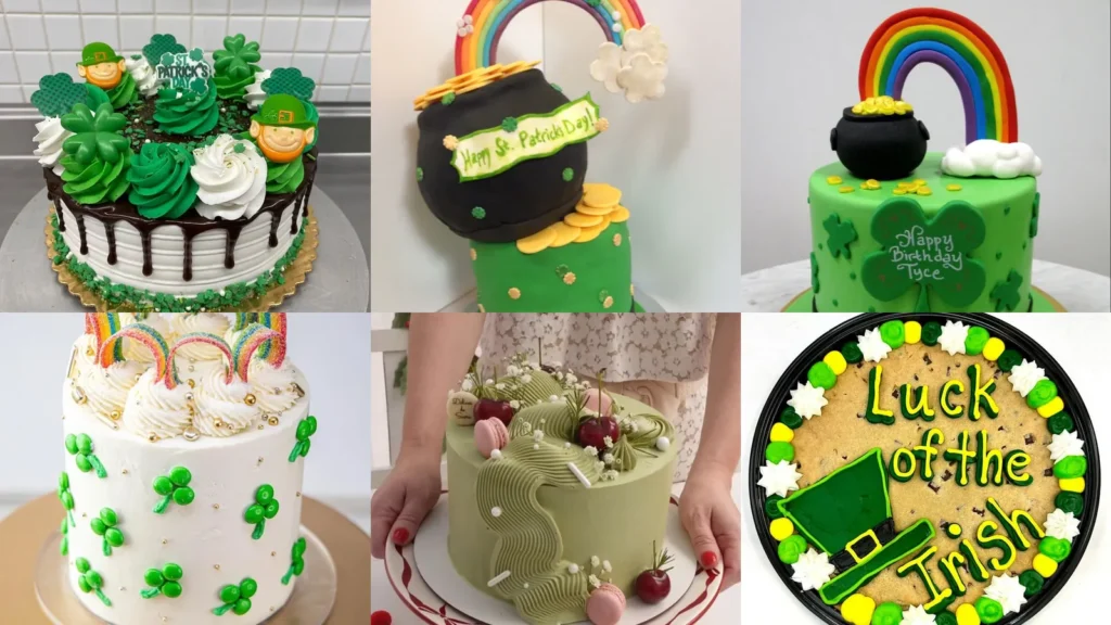 20 St Patrick's Day Cake Ideas With Rainbows, Shamrocks and Gold