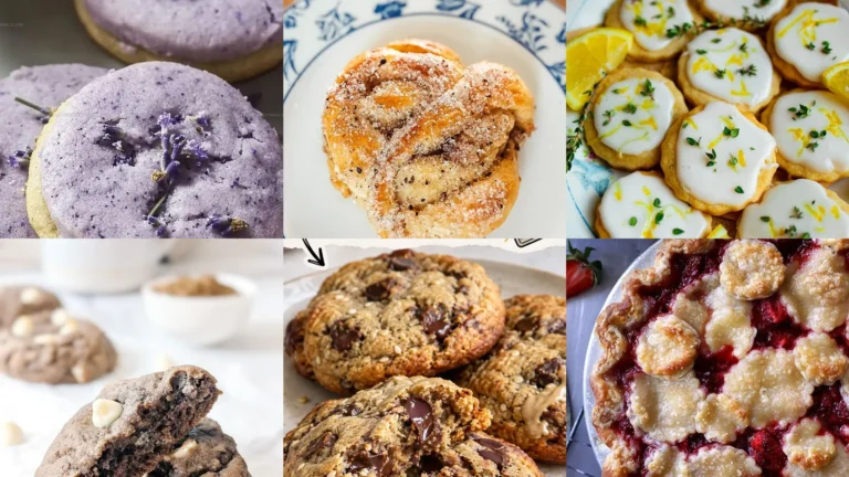 20 Unique Things to Bake, From Marbled Cookies to Flower-Topped Pie