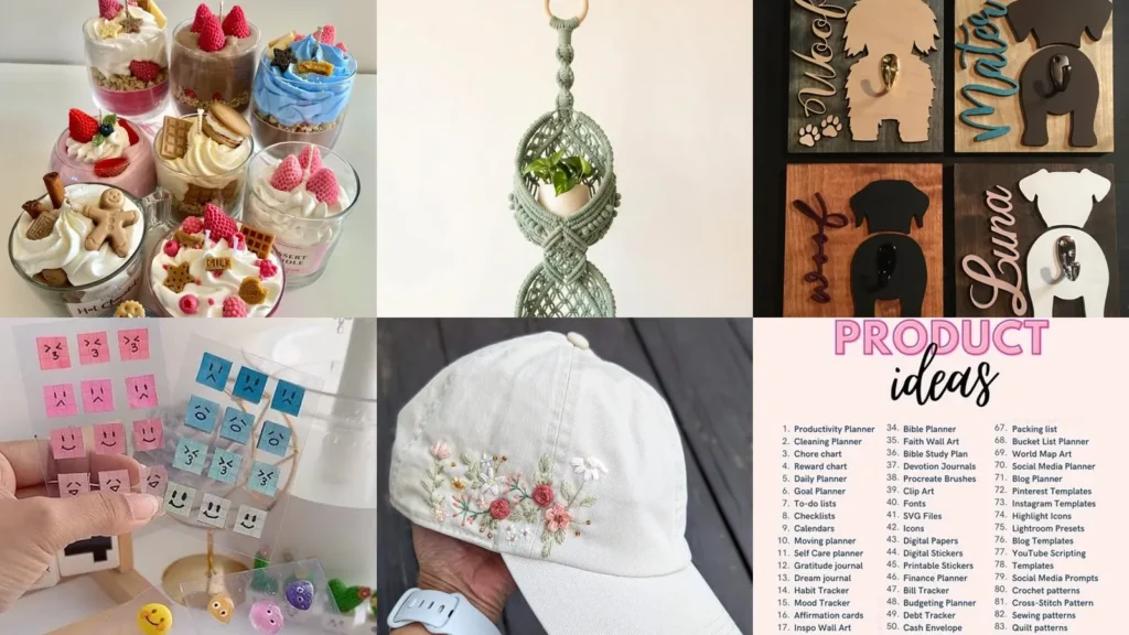 20 Unique Things to Make and Sell, From Floral Earrings to Digital Downloads