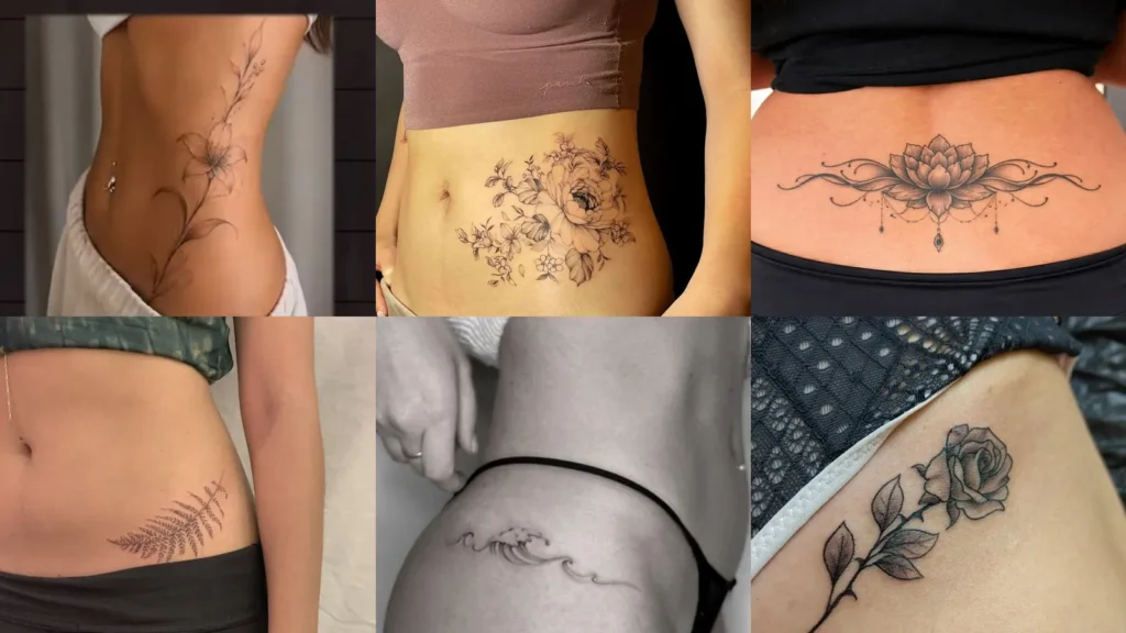 20 Waist Tattoo Ideas for Women From Tiny Stars to Floral Vines